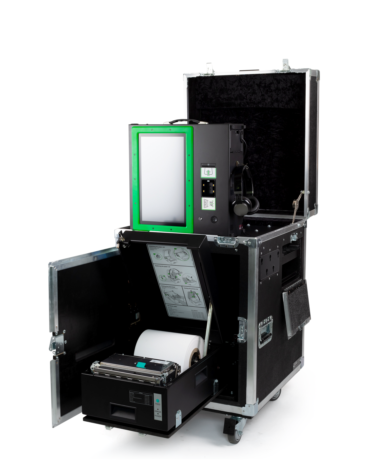 ClearMarkCase_Thermal_Printer_Open