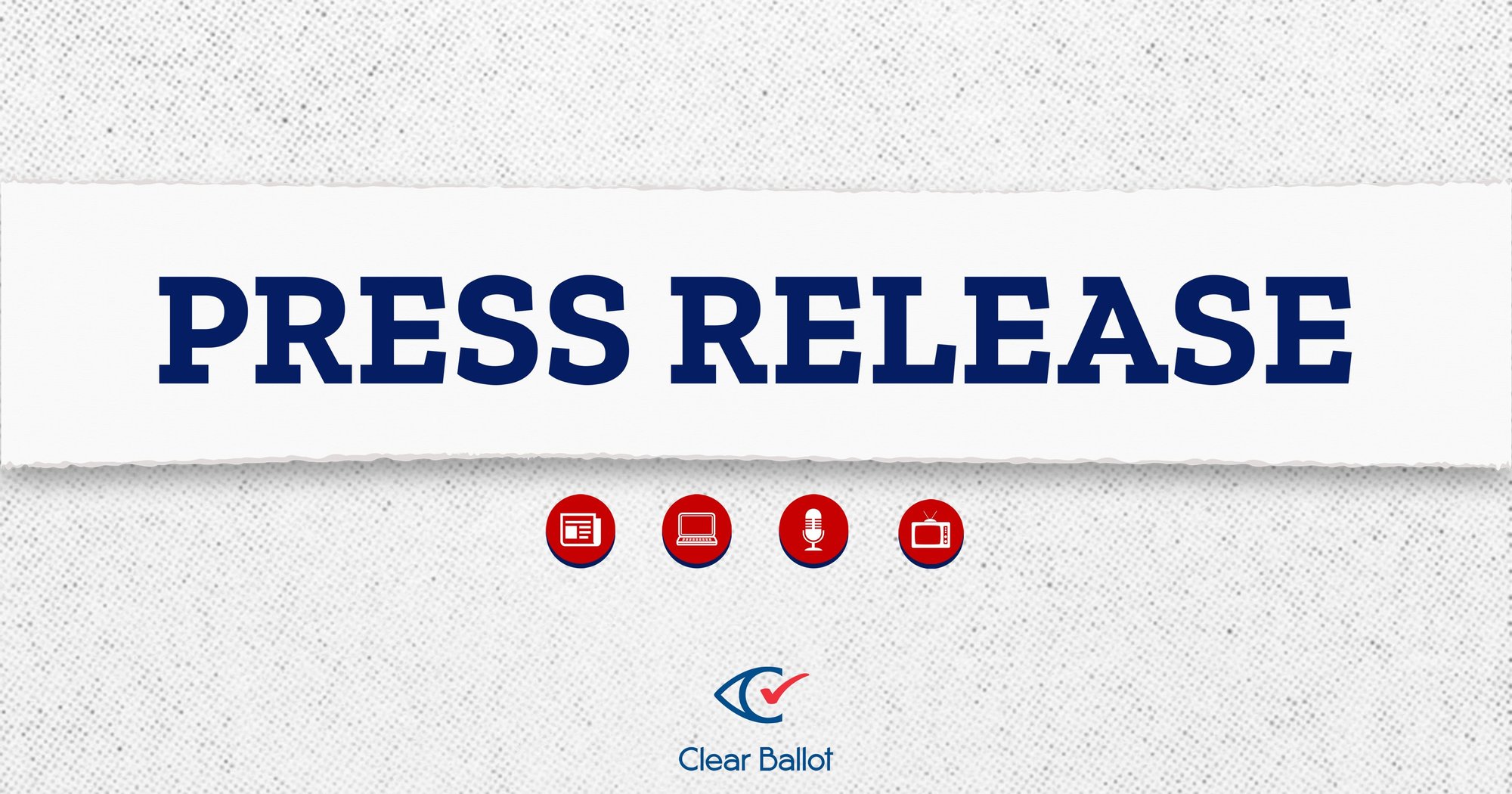 Header with the words "press release"