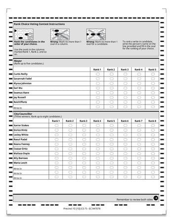 RCV_SampleBallot-1 RCV_SampleBallot-1