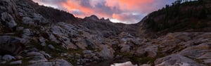 Rocks on a mountain