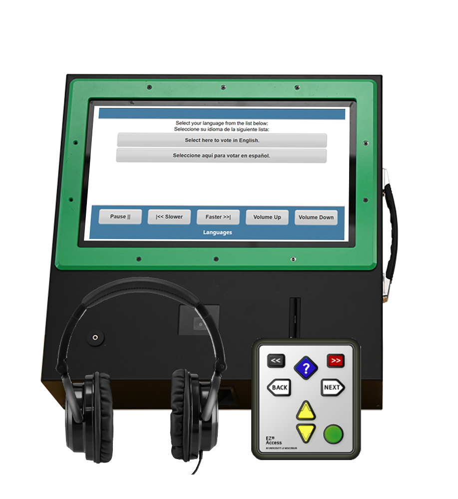 ClearMark Spanish Language Headphones Keypad