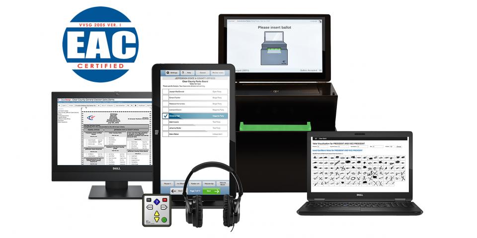 Newest Version of ClearVote Federally Certified by the EAC