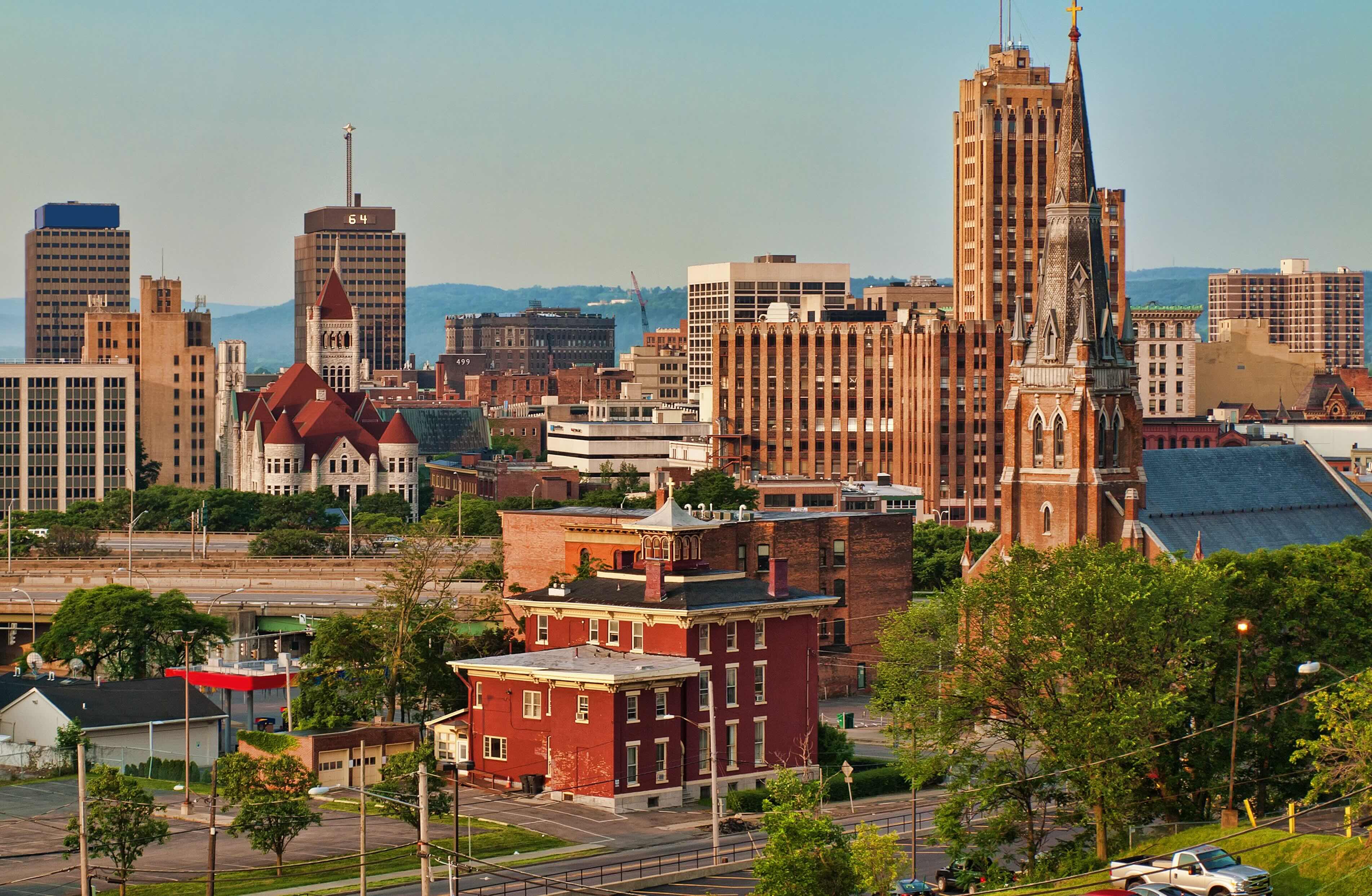 Syracuse skyline